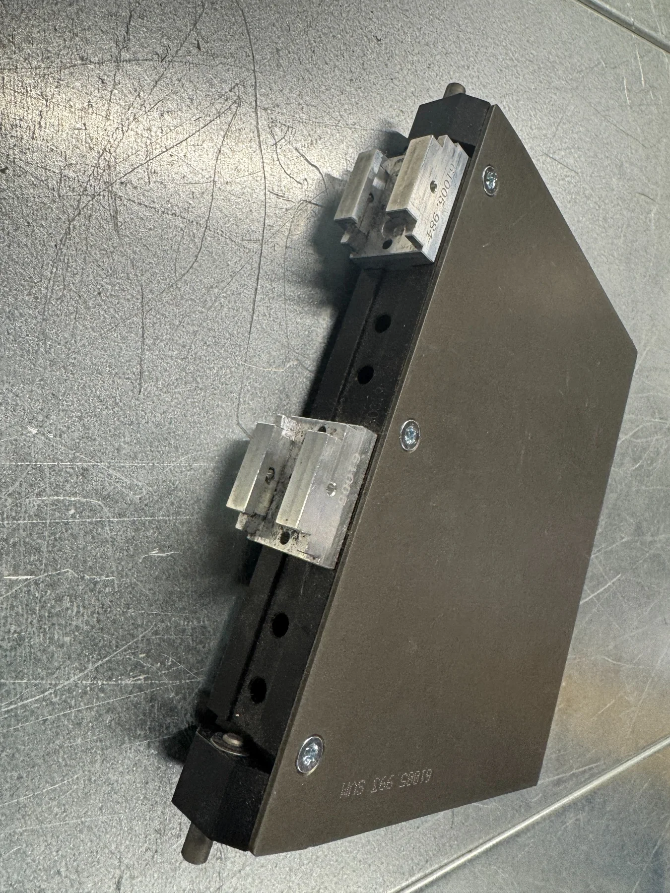 Physical production-machine attachment